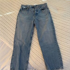 90's High-Rise Cropped Jeans
